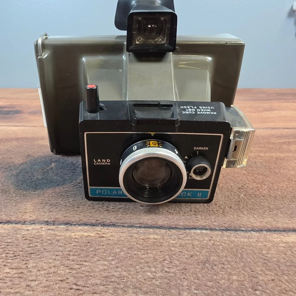 Polaroid Colorpack II Land Camera OS Olive Green Excellent Vintage Instant Film